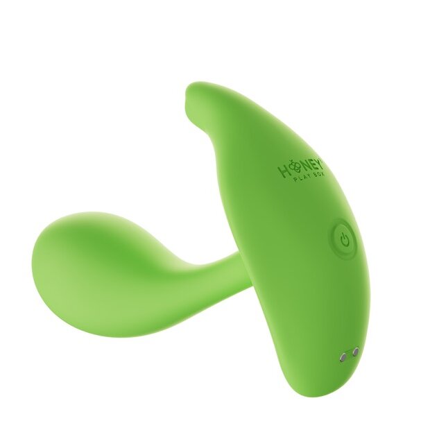 HoneyPlayBox OLY 2 Pressure Sensing App-enabled Wearable Clit & G Spot Vibrator Green