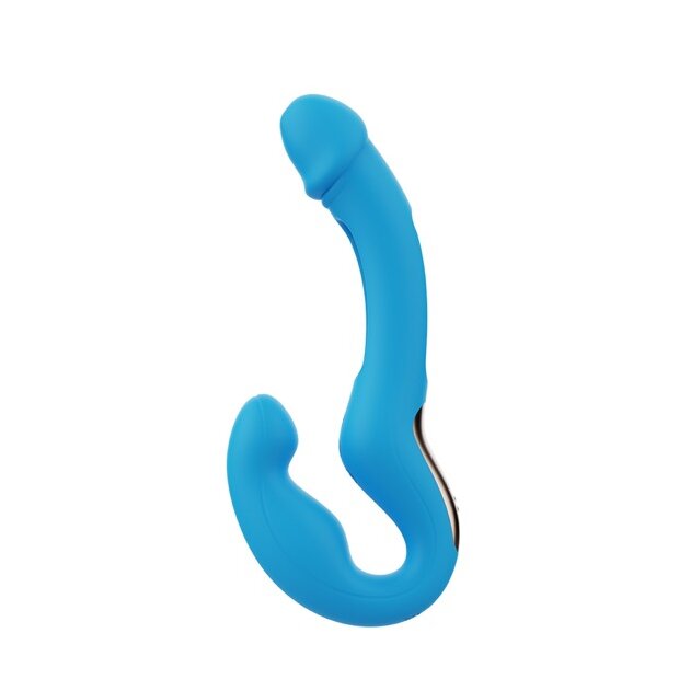 HoneyPlayBox Harmony Duo Strapless Strap-on Blau 24 cm