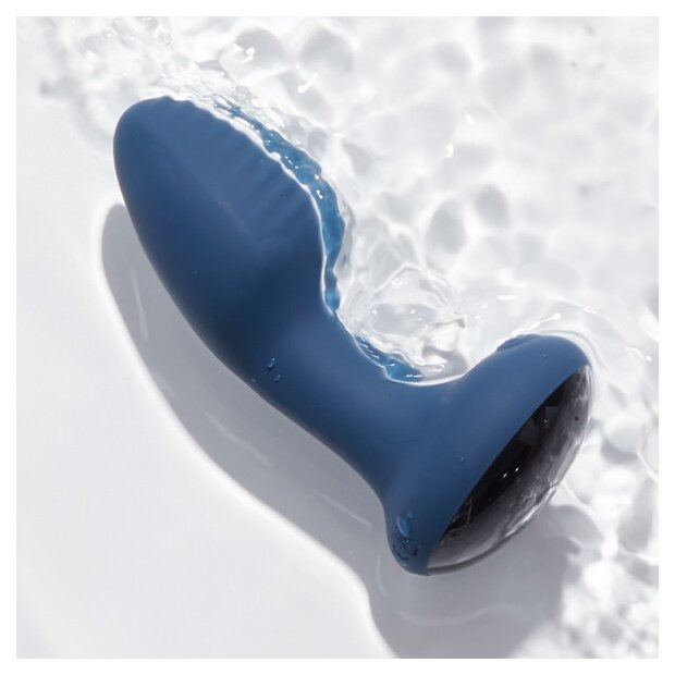 HoneyPlayBox - Frenzy-Pressure Sensing App-Controlled Rotating Butt Plug Blue