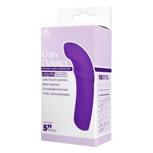 NMC Silicone Vibrator Mini Vibrator Lila 12,7 cm