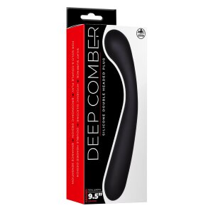 NMC 9.5 Inch Silicone Double Headed Plug Black