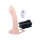 NMC Rechargeable Silicone Vibration Hollow Strap On Beige 24,1 cm