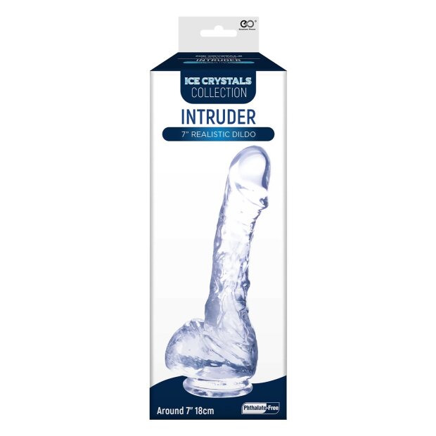 NMC 7 Inch Realistic Dildo With Suction Cup Clear