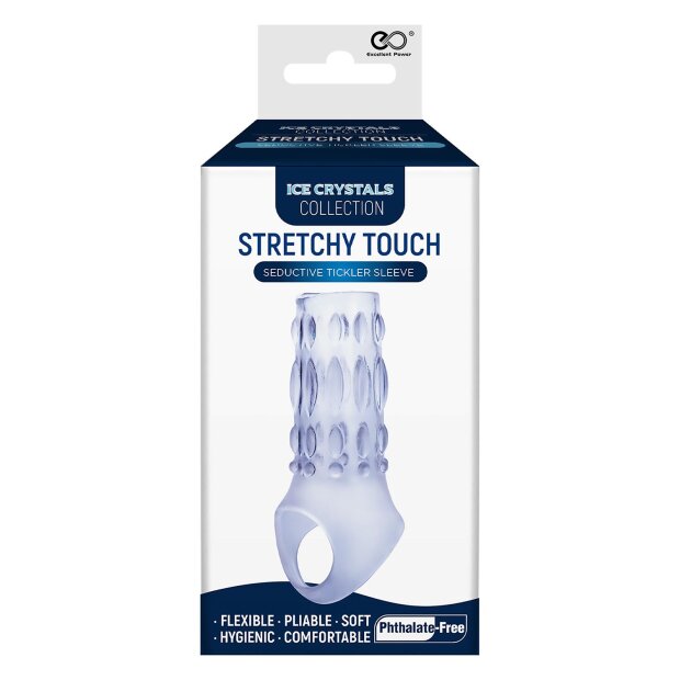 NMC 3 Inch Tpe Transparent Penis Enhancer With Ball Strap