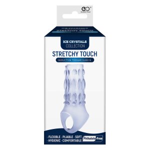 NMC 3 Inch Tpe Transparent Penis Enhancer With Ball Strap