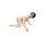 NMC Pvc Inflatable Doll With Doggy Pose