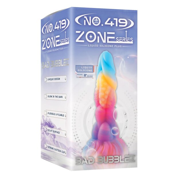 NMC Silicone Monster Dildo Spezialdildo Mehrfarbig 20,3 cm