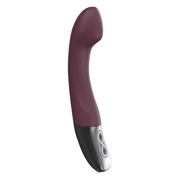 NMC Silicone Rechargeable Vibrator Rubine Red