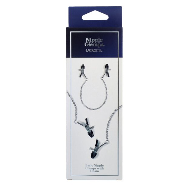 Virgite Pinces à seins Modèle 11 Argent 2 pièces