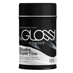beGLOSS Poudre de Talc pour Vêtements en Latex