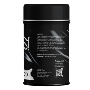 beGLOSS Poudre de Talc pour Vêtements en Latex