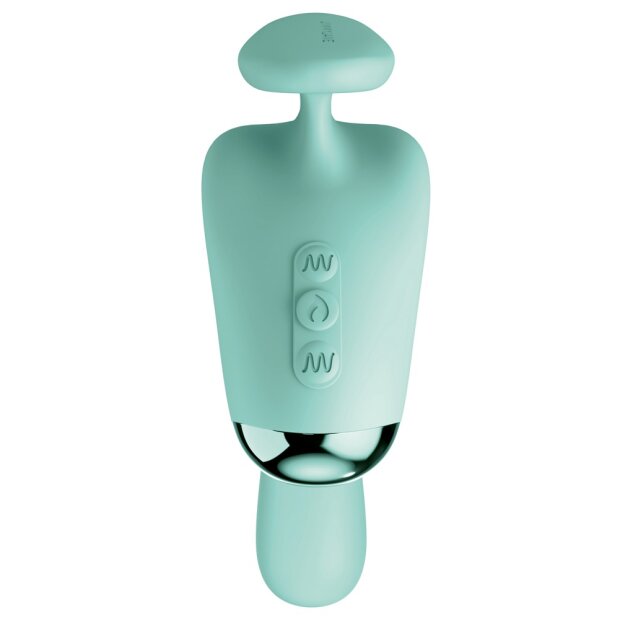 Pipedream JJ Reflexx Rabbit Doppelvibrator Türkis 17,2 cm