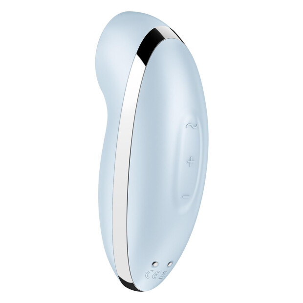 Satisfyer Tap and Climax 2 Druckwellen Vibrator Blau