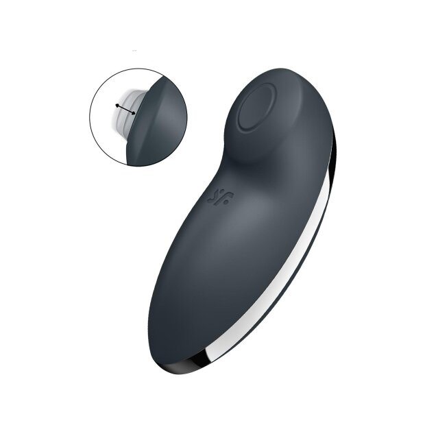 Satisfyer Tap and Climax 2 Grey