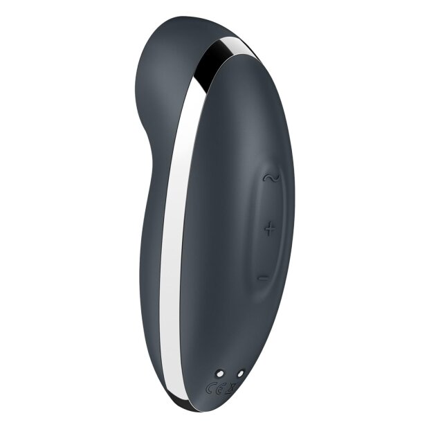 Satisfyer Tap and Climax 2 Grey