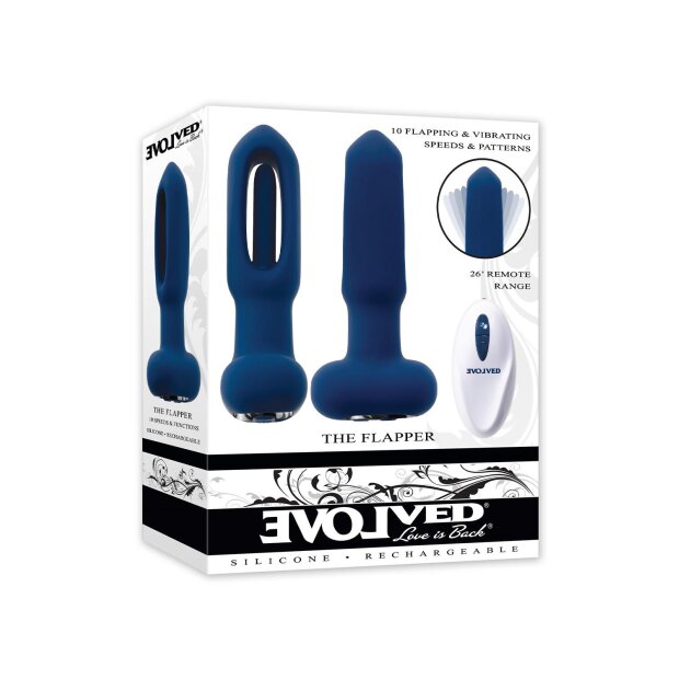 Evolved The Flapper Vibrating Anal Plug