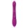 Rimba Stockholm Vibrator mit Klitorisstimulation Lila 24,1 cm