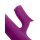 Rimba Stockholm Vibrator mit Klitorisstimulation Lila 24,1 cm