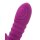 Rimba Stockholm Vibrator mit Klitorisstimulation Lila 24,1 cm