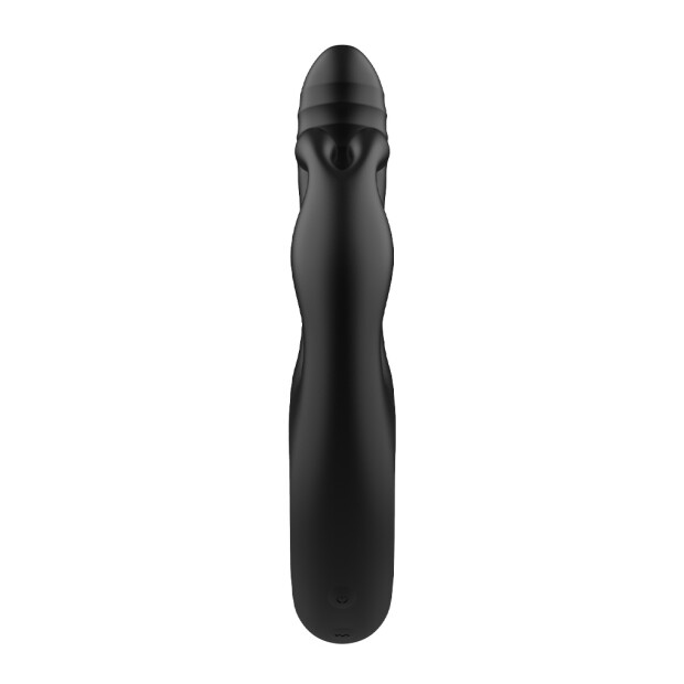 Rimba Sensual Nights SN09 Rabbit Vibrator Schwarz 14 cm