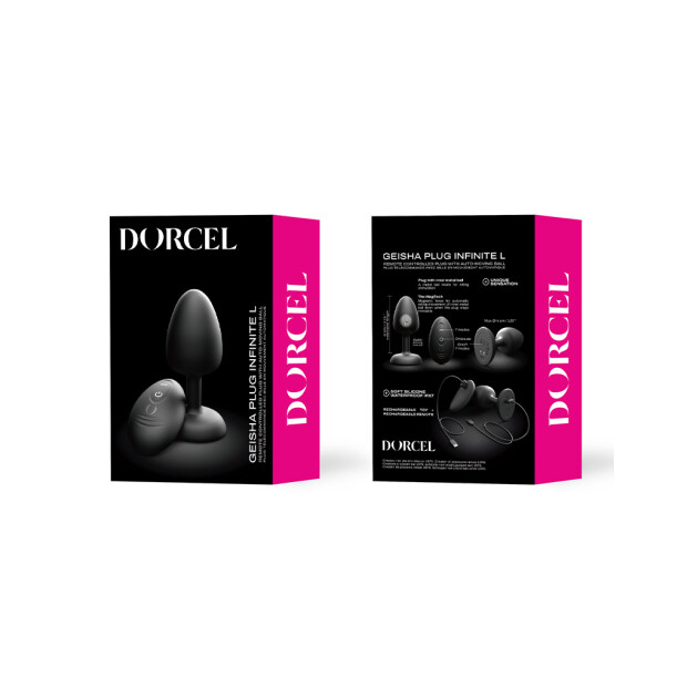 Dorcel Geisha Plug Infinite L Black
