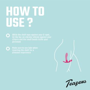 Teazers Wearable Vibrator Panty Vibrator Pink