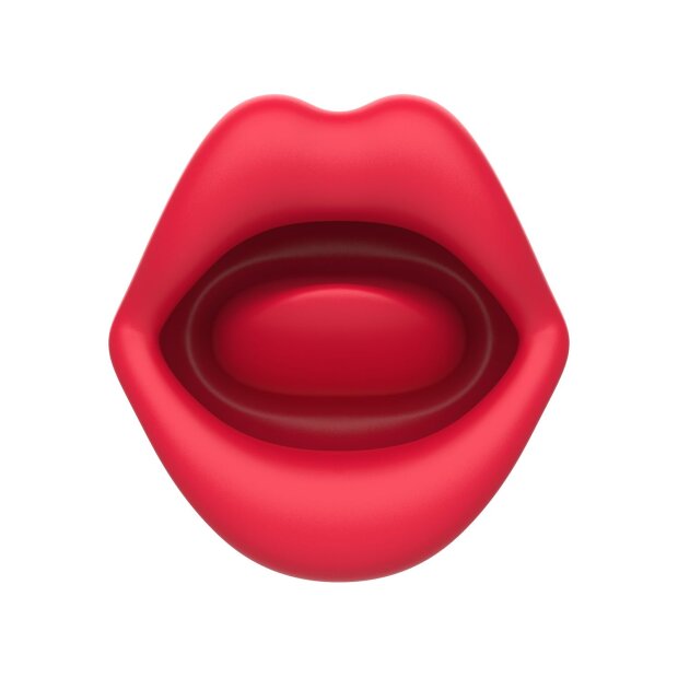 Teazers Vibrator with Licking Clitoris Stimulator Rot