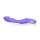 Good Vibes Only Flax Vibrating Dildo G-Punkt Vibrator Lila