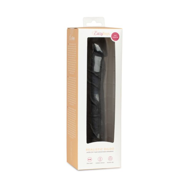 EasyToys Dildo without balls Schwarz 22,5 cm
