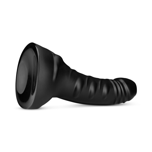 BUTTR Black Hawk Curved Anal Dildo Schwarz