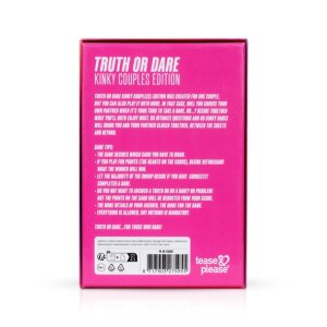 Tease & Please Truth or Dare Kinky Edition for Couples