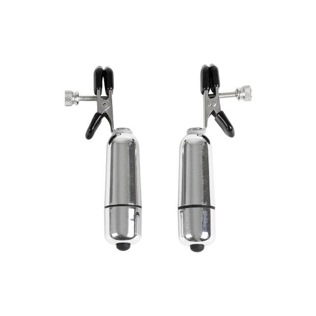Virgite Nipple Clamps Model 25 Silver 2 Pieces