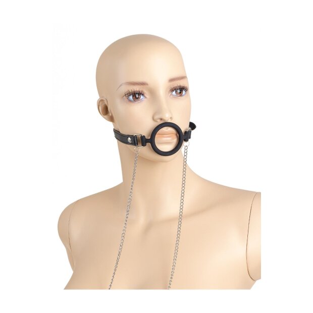 Virgite Nippelklemmen mit Ring-Knebel Modell 35 Schwarz Silber 2 Stück