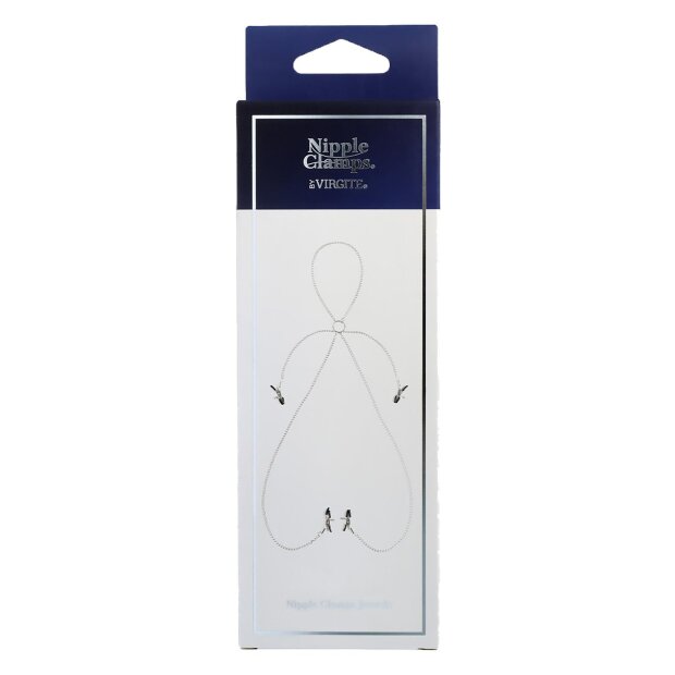 Virgite Nippelklemmen Modell 36 Silber 2 Stück