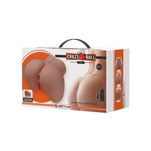 Crazy Bull Mila Double Entry Masturbator Beige
