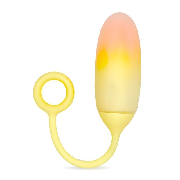 IY Vibrating Egg with App Yellow/Orange 19,5 cm