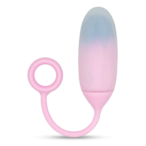 IY Vibrating Egg with App Pink/Blue 19,5 cm