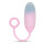 IY Vibrating Egg with App Pink/Blue 19,5 cm