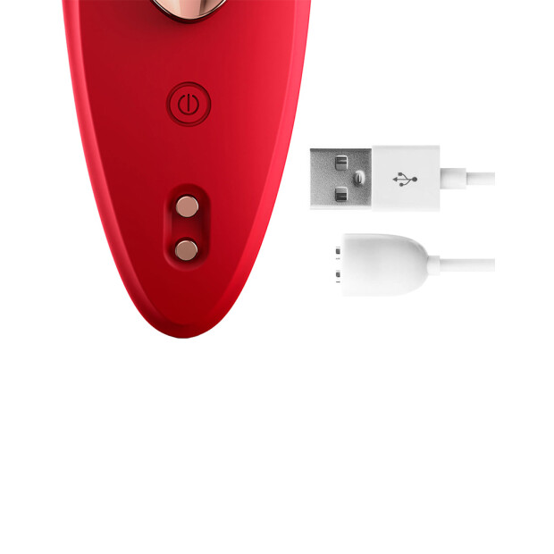 IY Panty-Vibrator mit App-Steuerung Rot 8,4 cm
