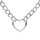 Bedroom Fantasies Collar with Chain Silver