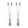 Bedroom Fantasies Nipple Clamps - Silver