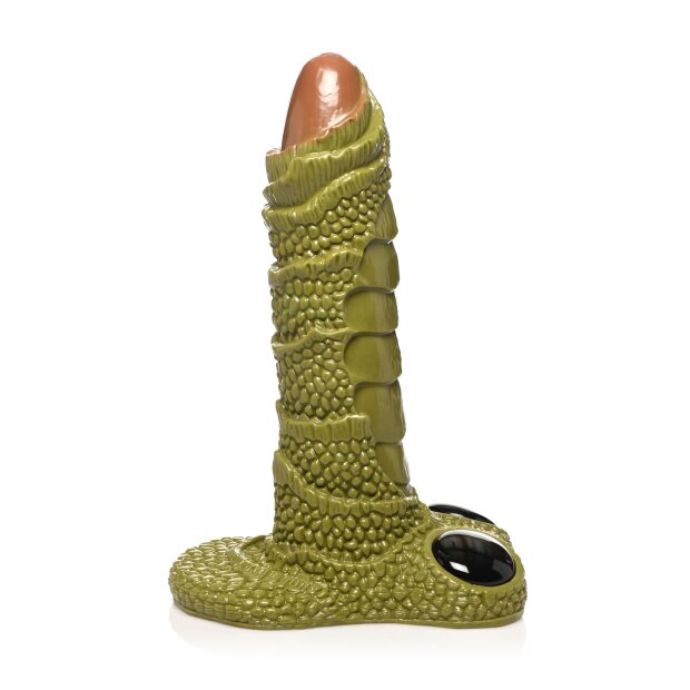 XR Brands giant swamp monster dildo green 88.9 cm