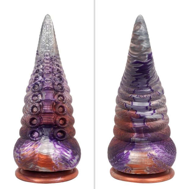 Rends Monster Dildo Octopus Tentakel Lila 21 cm