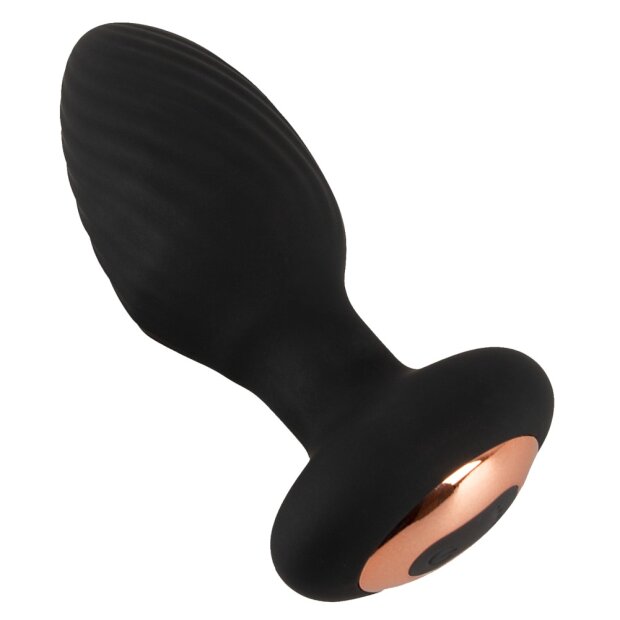 ANOS Rotating Butt Plug Analplug Schwarz ⌀ 3,4 cm