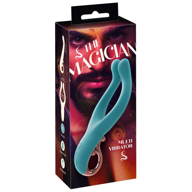 You2Toys The Magician Vibrator Türkis 16 cm ⌀ 1,7 cm