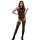 SUBBLIME Fishnet Bodystocking With Garter Lines And Floral Details Black One Size