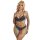 SUBBLIME 2 Piece Fishnet Bodystocking Long Sleeve Rainbow One Size