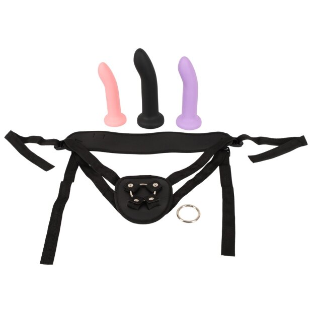 You2Toys Your Strap-On Harness Schwarz 3-teilig