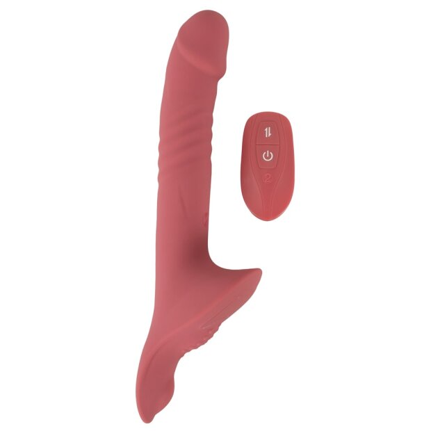 You2Toys Strap-On Vibrator Pink 26,2 cm