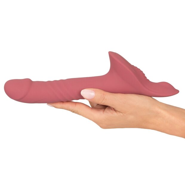 You2Toys Strap-On Vibrator Pink 26,2 cm